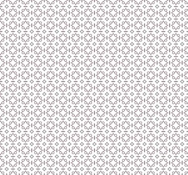 Geometrik süslemeli vektör deseni. Kusursuz tasarım dokusu.