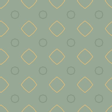 Geometrik süslemeli vektör deseni. Kusursuz tasarım dokusu.