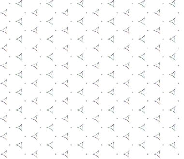 Geometrik süslemeli vektör deseni. Kusursuz tasarım dokusu.