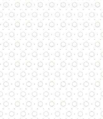 Geometrik süslemeli vektör deseni. Kusursuz tasarım dokusu.