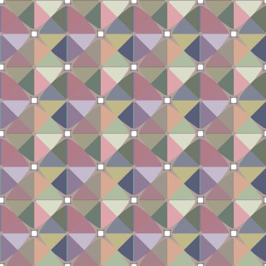 Geometrik süslemeli vektör deseni. Kusursuz tasarım dokusu.