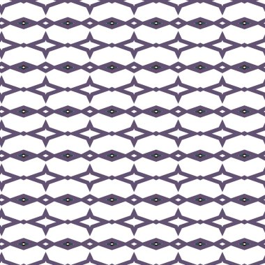 Geometrik süslemeli vektör deseni. Kusursuz tasarım dokusu.