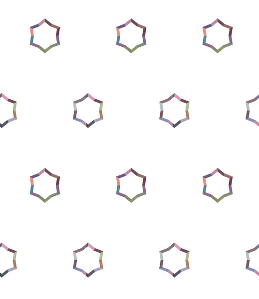 Geometrik Süslemeli Vektör Deseni Kusursuz Tasarım Dokusu — Stok Vektör