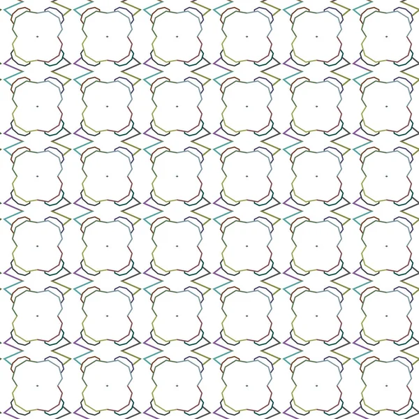 Geometrik süslemeli vektör deseni. Kusursuz tasarım dokusu.