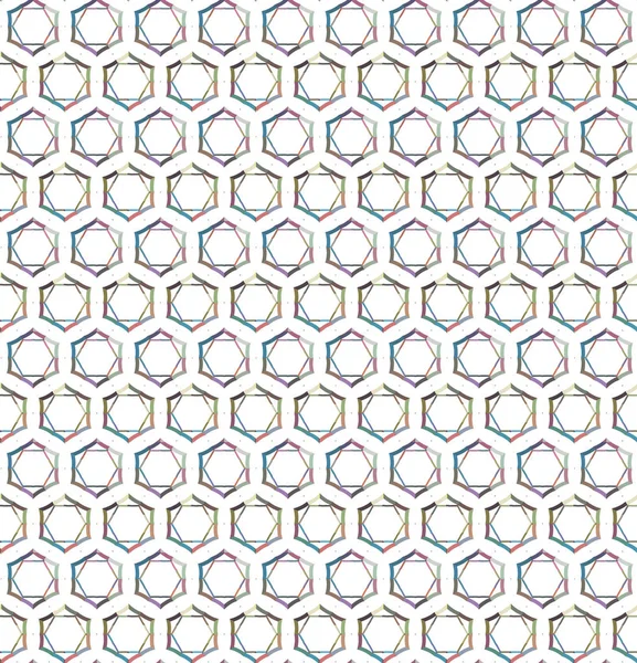 Geometrik süslemeli vektör deseni. Kusursuz tasarım dokusu.