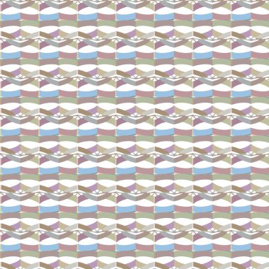 Geometrik süslemeli vektör deseni. Kusursuz tasarım dokusu.