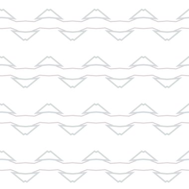 Geometrik süslemeli vektör deseni. Kusursuz tasarım dokusu.
