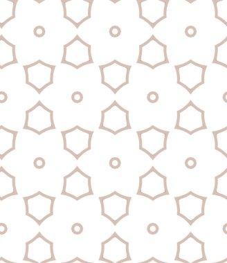 Geometrik süslemeli vektör deseni. Kusursuz tasarım dokusu.