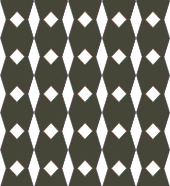 Geometrik süslemeli vektör deseni. Kusursuz tasarım dokusu.