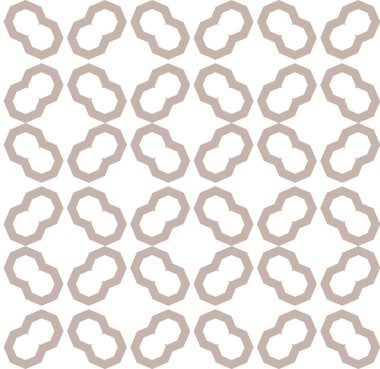 Geometrik süslemeli vektör deseni. Kusursuz tasarım dokusu.