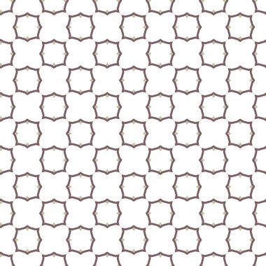 Geometrik süslemeli vektör deseni. Kusursuz tasarım dokusu.