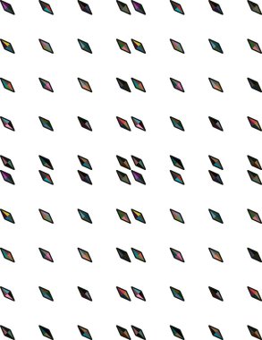 Geometrik süslemeli vektör deseni. Kusursuz tasarım dokusu.