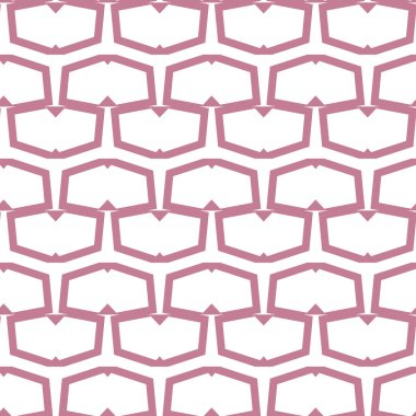 Geometrik süslemeli vektör deseni. Kusursuz tasarım dokusu.