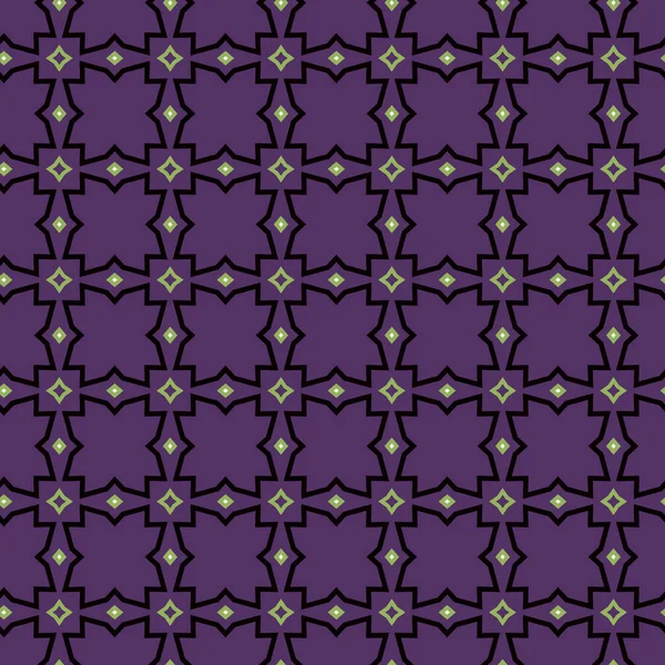 Geometrik süslemeli vektör deseni. Kusursuz tasarım dokusu.