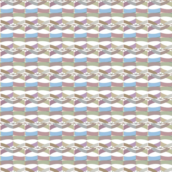 Geometrik süslemeli vektör deseni. Kusursuz tasarım dokusu.