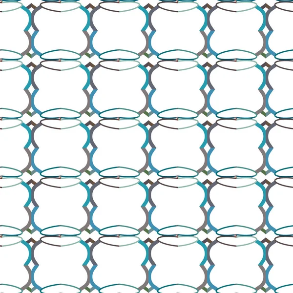 Geometriskt Dekorativt Vektormönster Sömlös Design Konsistens — Stock vektor