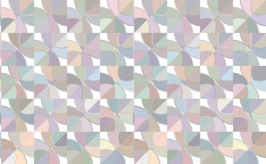 Geometrik süslemeli vektör deseni. Kusursuz tasarım dokusu.