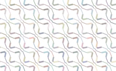 Geometrik süslemeli vektör deseni. Kusursuz tasarım dokusu.