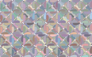 Geometrik süslemeli vektör deseni. Kusursuz tasarım dokusu.