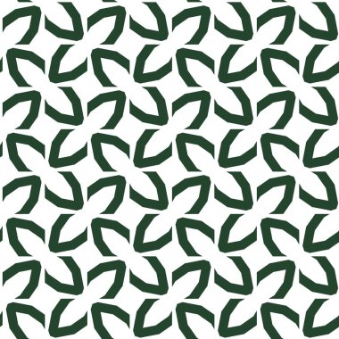 Geometrik süslemeli vektör deseni. Kusursuz tasarım dokusu.