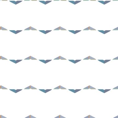 Dikişsiz geometrik süs vektör deseni. Soyut arka plan