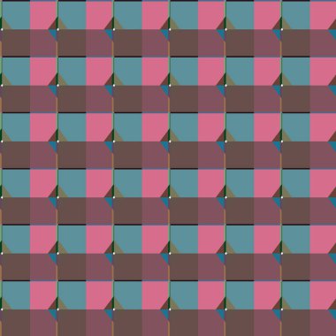 Geometrik süslemeli vektör deseni. Kusursuz tasarım dokusu.