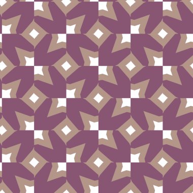 Geometrik süslemeli vektör deseni. Kusursuz tasarım dokusu.