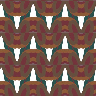 Kusursuz Vektör Deseni. Geometrik Süsleme Biçiminde Arkaplan DokusuName.