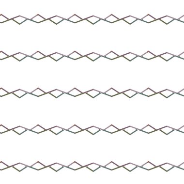 geometrik süsleme biçiminde kusursuz vektör deseni