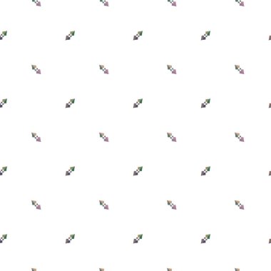 Geometrik süslemeli vektör deseni. Kusursuz tasarım dokusu.