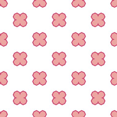 Dikişsiz geometrik süs vektör deseni. Soyut arka plan