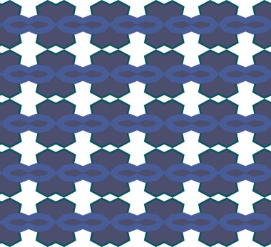 Kusursuz Vektör Deseni. Geometrik Süsleme Biçiminde Arkaplan DokusuName.