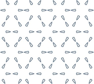 Dikişsiz geometrik süs vektör deseni. Soyut arka plan