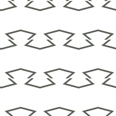 geometrik süsleme biçiminde kusursuz vektör deseni
