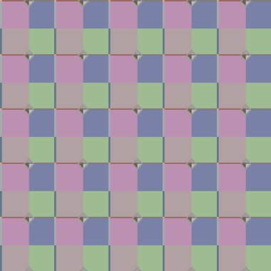 geometrik süsleme biçiminde kusursuz vektör deseni