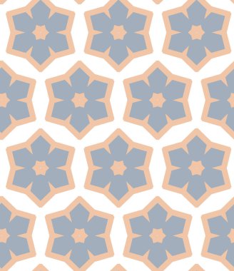 geometrik süsleme biçiminde kusursuz vektör deseni