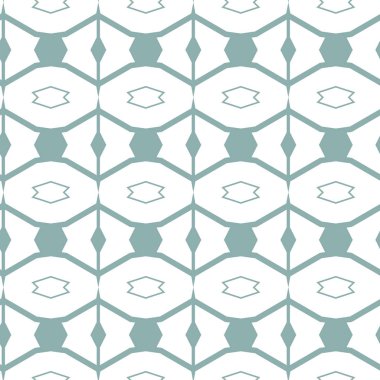 Geometrik süslemeli vektör deseni. Kusursuz tasarım dokusu.