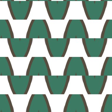 geometrik süsleme biçiminde kusursuz vektör deseni