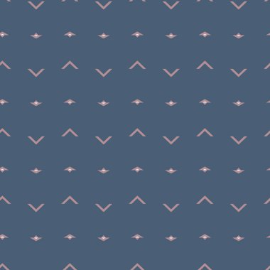 Geometrik süslemeli vektör deseni. Kusursuz tasarım dokusu.