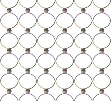 Dikişsiz geometrik süs vektör deseni. Soyut arka plan