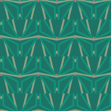 Kusursuz Vektör Deseni. Geometrik Süsleme Biçiminde Arkaplan DokusuName.