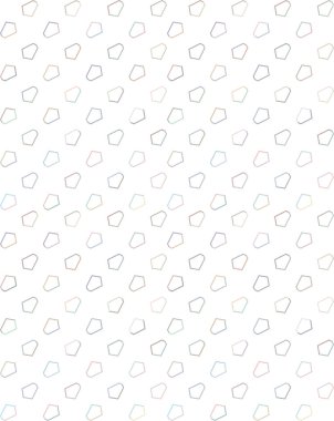 Geometrik süslemeli vektör deseni. Kusursuz tasarım dokusu.