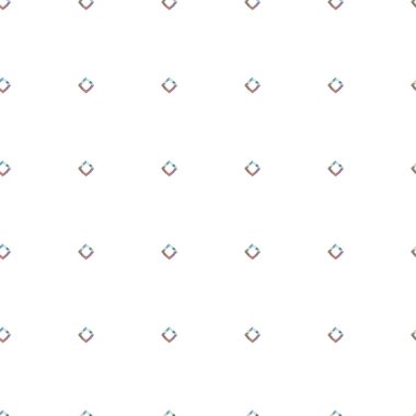 Dikişsiz geometrik süs vektör deseni. Soyut arka plan