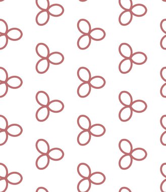 Geometrik süslemeli vektör deseni. Kusursuz tasarım dokusu.