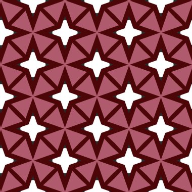 Geometrik süslemeli vektör deseni. Kusursuz tasarım dokusu.