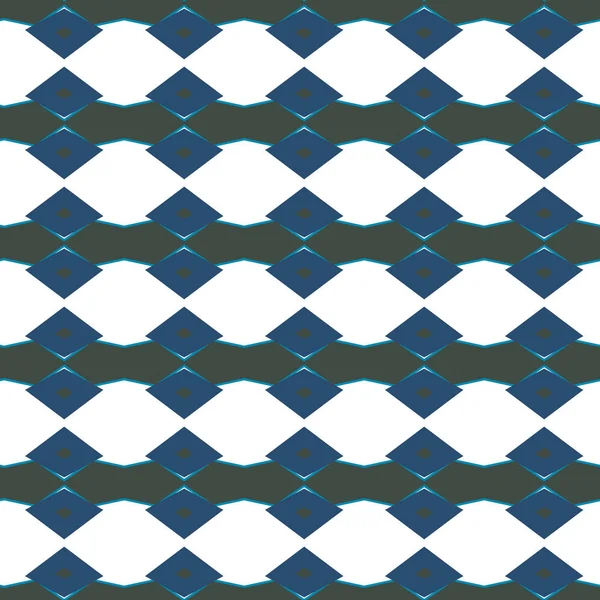 Naadloze Vector Patroon Geometrische Ornamentale Stijl — Stockvector