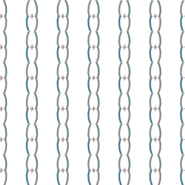 Nahtloses Vektormuster Hintergrundstruktur Geometrischen Ornamentstil — Stockvektor