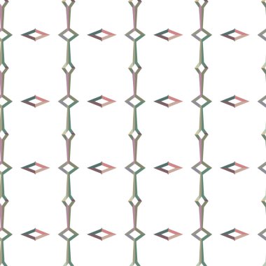 Dikişsiz geometrik süs vektör deseni. Soyut arka plan