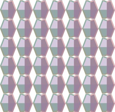 Geometrik süslemeli vektör deseni. Kusursuz tasarım dokusu.