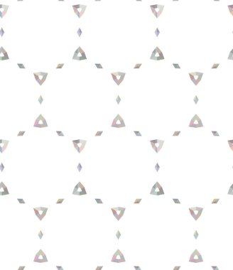 Geometrik süslemeli vektör deseni. Kusursuz tasarım dokusu.